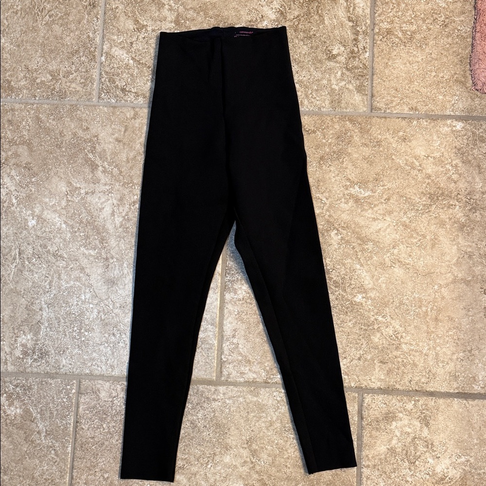 Commando Neoprene Black Leggings